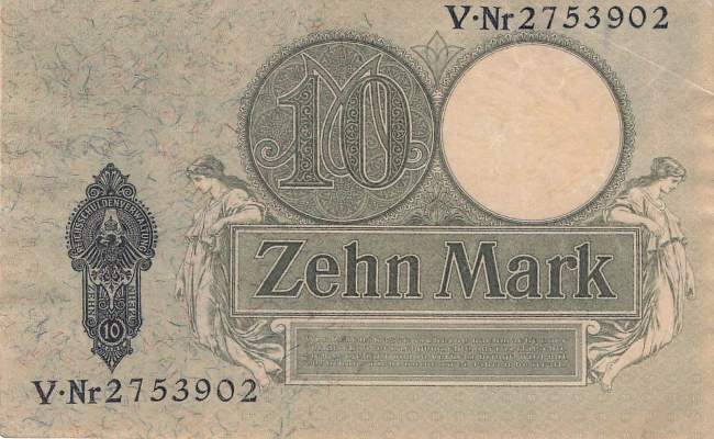 10 Mark 1906 V Ro.27b